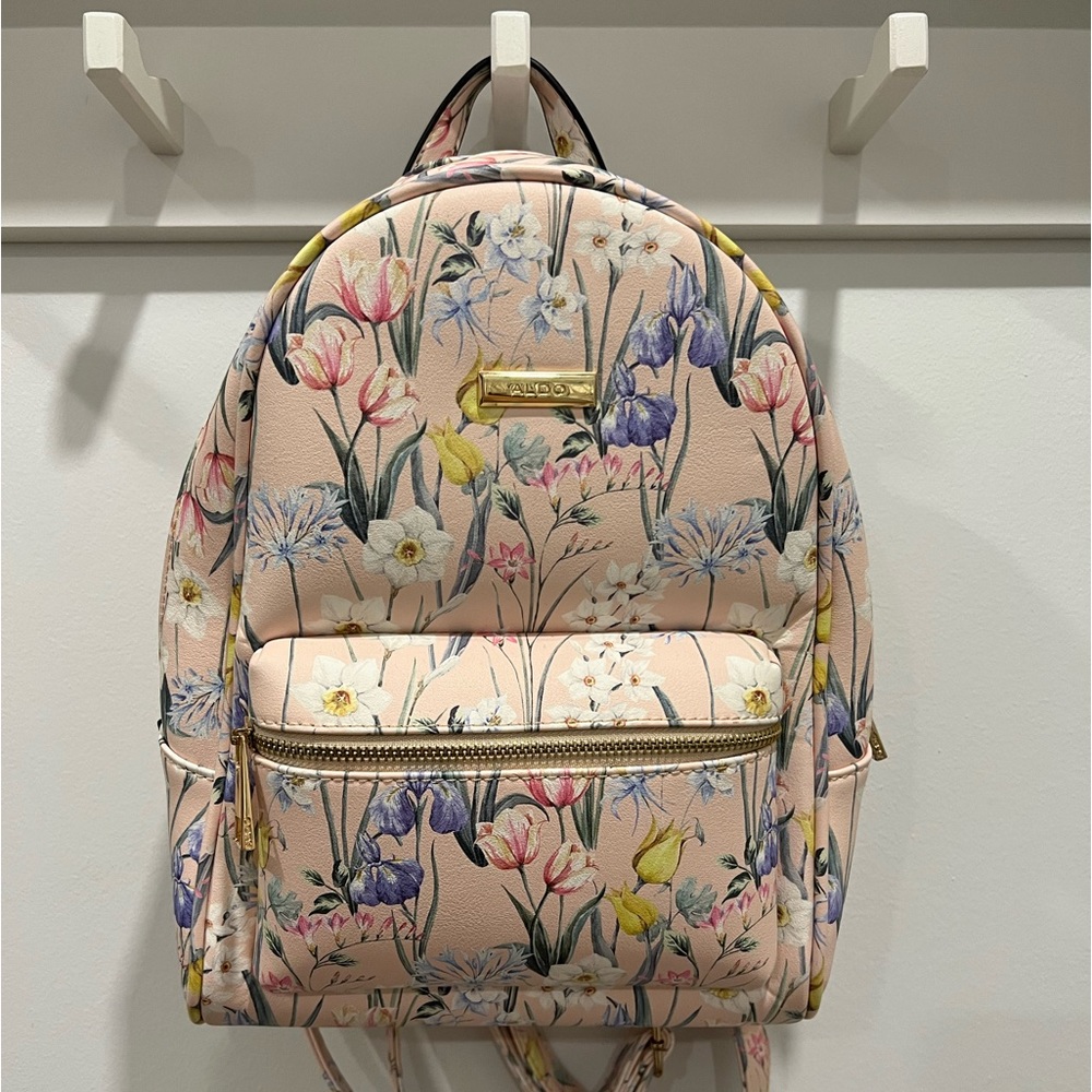 ALDO floral backpack